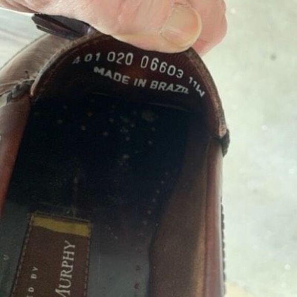 Johnston & Murphy Size 11W Brown Tassel Loafer Shoes 40102006603 Brazil main image 4
